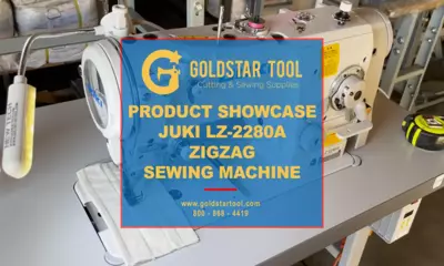 Product Showcase - JUKI LZ-2280A ZigZag Sewing Machine - Goldstartool.com 